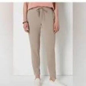 J. Jill Pure Jill Sand-Washed Tencel Blend modal XL Petite Joggers